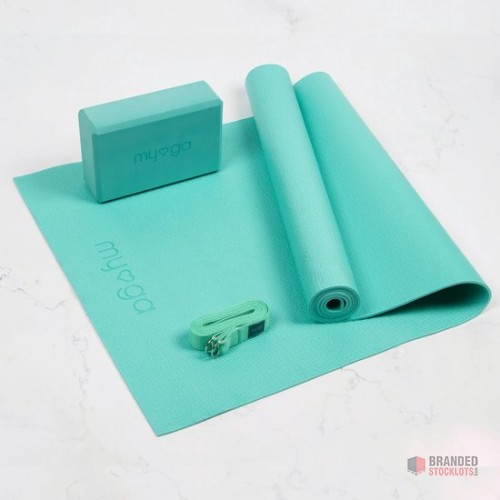 Yoga Starter Kit (Turquoise) - thumbnail image - Premier B2B Stocklot Marketplace