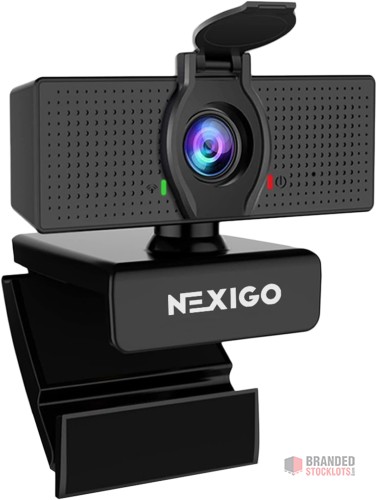 Bulk NexiGo N60 1080P Webcam - Superior Video and Audio for Conferencing - Premier B2B Stocklot Marketplace