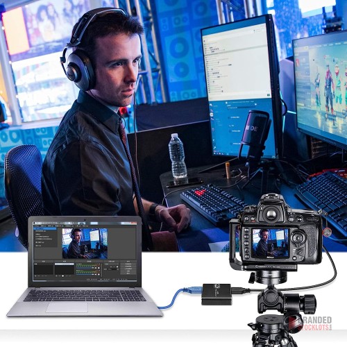 Bulk TKHIN Capture Card - Stream and Record in 4K and 1080p with Ease - thumbnail image - Premier B2B Stocklot Marketplace