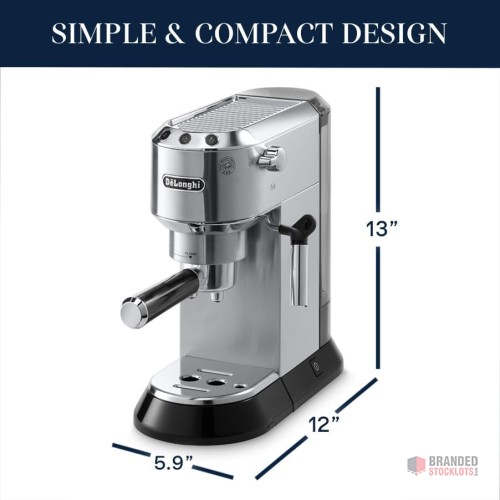 Stocklot - De'Longhi Dedica EC680M Espresso Machine - - thumbnail image - Premier B2B Stocklot Marketplace