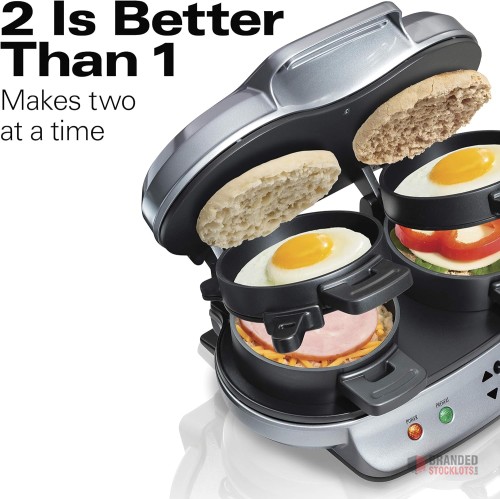 Stocklot - Hamilton Beach Dual Breakfast Sandwich Maker - - thumbnail image - Premier B2B Stocklot Marketplace