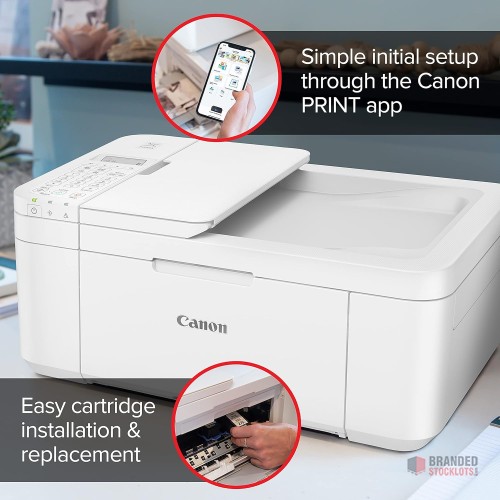 Stocklot - Canon PIXMA TR4720 Wireless All-in-One Inkjet Printer - - thumbnail image - Premier B2B Stocklot Marketplace