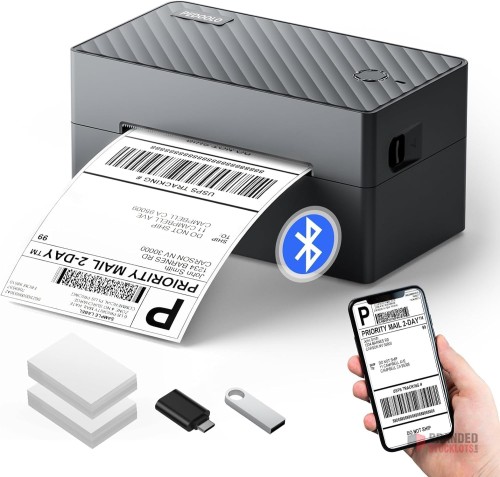 Stocklot - PEDOOLO Bluetooth Shipping Label Printer - Efficient and Versatile - thumbnail image - Premier B2B Stocklot Marketplace