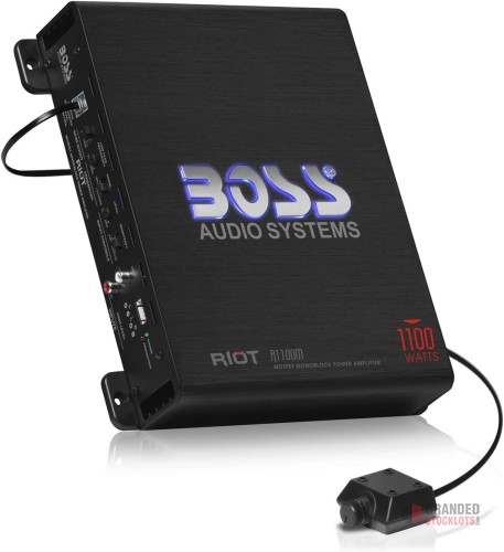 BOSS Audio Systems R1100M Riot Series Car Audio Subwoofer Amplifier - thumbnail image - Premier B2B Stocklot Marketplace