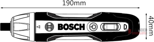 Bosch Professional cordless screwdriver Bosch GO - thumbnail image - Premier B2B Stocklot Marketplace