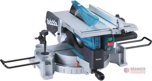 Makita LH1201FL/2 LH1201FL Crosscut, miter and table saw, 305 mm, blue - thumbnail image - Premier B2B Stocklot Marketplace