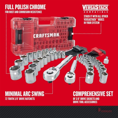 Craftsman CMMT45071 Mechanic Tool Set - thumbnail image - Premier B2B Stocklot Marketplace