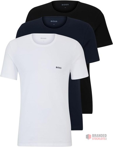 BOSS T-SHIRT 3 PACK MEN - thumbnail image - Premier B2B Stocklot Marketplace