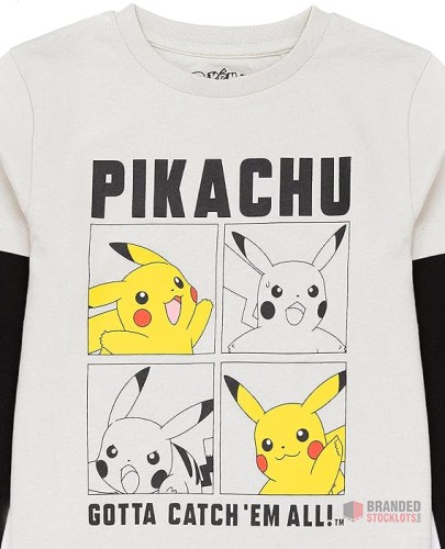 Pokemon T-shirt BOYS - thumbnail image - Premier B2B Stocklot Marketplace