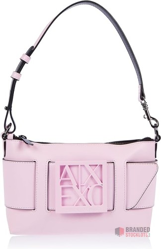 Armani Exchange Shoulder Bag, Maxy Buckle Logo Shoulder Bag - thumbnail image - Premier B2B Stocklot Marketplace