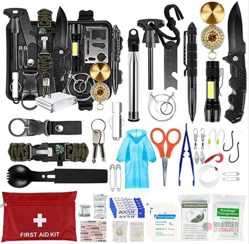 BOR Outdoor Survivalkit - thumbnail image - Premier B2B Stocklot Marketplace