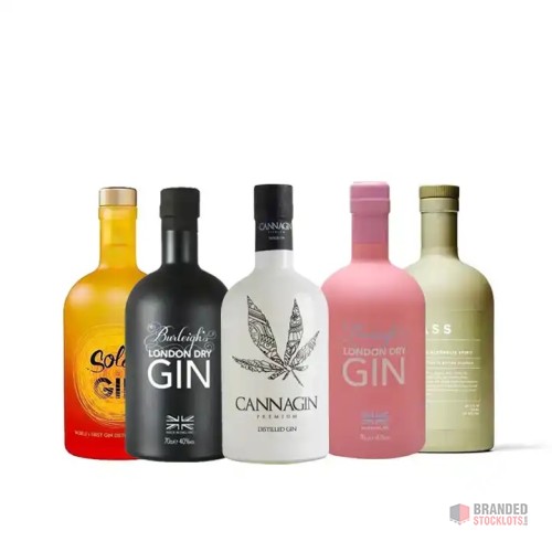 Customizable High-Quality Glass Spirit Bottles - Variety of Sizes - thumbnail image - Premier B2B Stocklot Marketplace