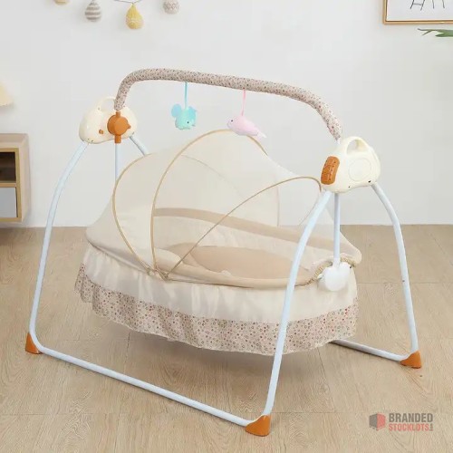 Portable Baby Cribs - Foldable Design - thumbnail image - Premier B2B Stocklot Marketplace