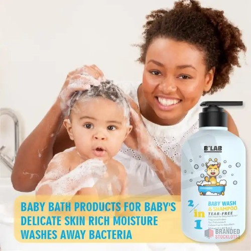 Organic Baby Shampoo - Gentle Formula - thumbnail image - Premier B2B Stocklot Marketplace