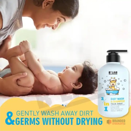 Organic Baby Shampoo - Gentle Formula - thumbnail image - Premier B2B Stocklot Marketplace