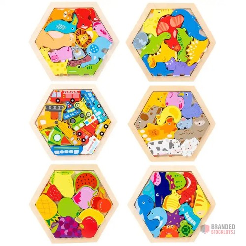 Educational Puzzle Sets for Kids - thumbnail image - Premier B2B Stocklot Marketplace