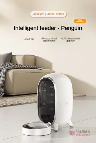 Smart Wifi Pet Feeder - Automatic, Eco-Friendly, 3L Capacity - thumbnail image - Premier B2B Stocklot Marketplace