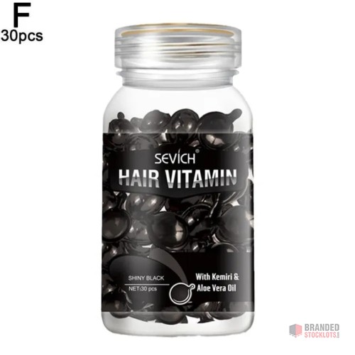 Revitalize Hair Health with 30PCS/1 Bottle Keratin Complex Repair Capsules – Ideal for Bulk Orders - thumbnail image - Premier B2B Stocklot Marketplace