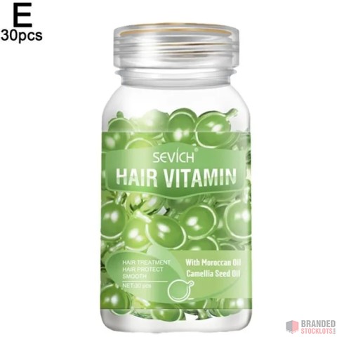 Revitalize Hair Health with 30PCS/1 Bottle Keratin Complex Repair Capsules – Ideal for Bulk Orders - thumbnail image - Premier B2B Stocklot Marketplace