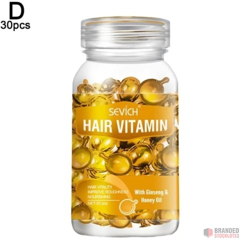 Revitalize Hair Health with 30PCS/1 Bottle Keratin Complex Repair Capsules – Ideal for Bulk Orders - thumbnail image - Premier B2B Stocklot Marketplace