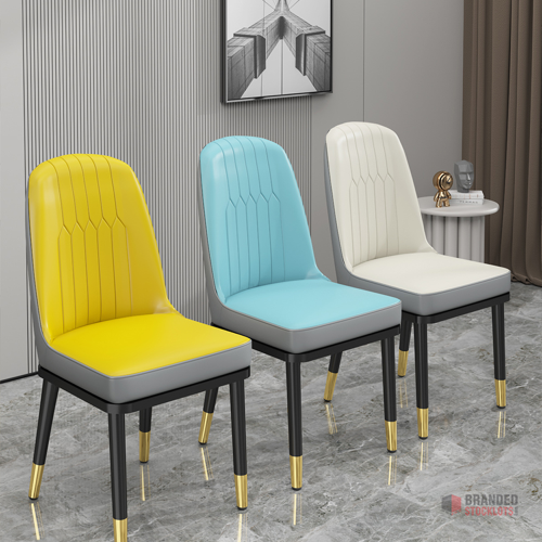 Premium Modern Leather Dining Chairs – Elevate Your Hospitality Space - Premier B2B Stocklot Marketplace