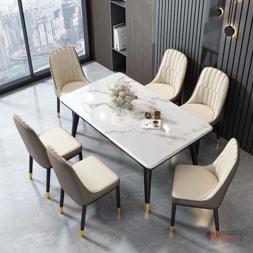 Premium Modern Leather Dining Chairs – Elevate Your Hospitality Space - thumbnail image - Premier B2B Stocklot Marketplace