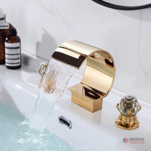 Exquisite Luxury Waterfall Bathtub Faucet Set for Discerning Hotels - thumbnail image - Premier B2B Stocklot Marketplace