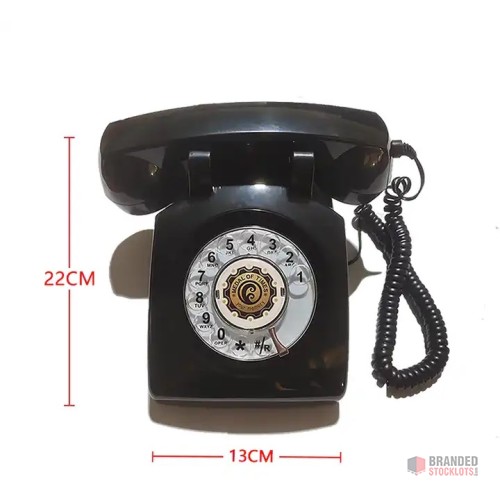 Bulk Vintage Charm: 'Classic Dial' Retro Rotary Telephones - thumbnail image - Premier B2B Stocklot Marketplace