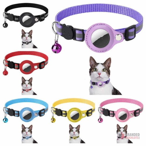 Adjustable Multi-Color Cat Collars - Diverse Styles for All Cats - thumbnail image - Premier B2B Stocklot Marketplace