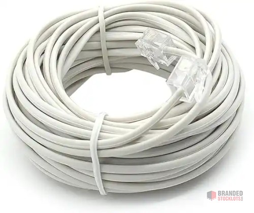 Bulk Order: 'ConnectMax' RJ11 6P4C Telephone Extension Cords - thumbnail image - Premier B2B Stocklot Marketplace