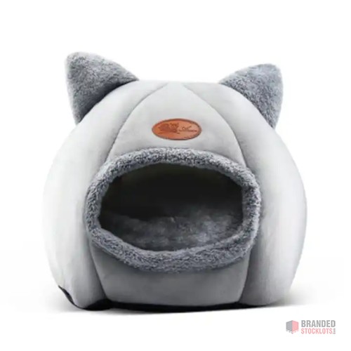 Wholesale Offer: CozyPaws Round Cat Beds - Warm and Enclosed - thumbnail image - Premier B2B Stocklot Marketplace