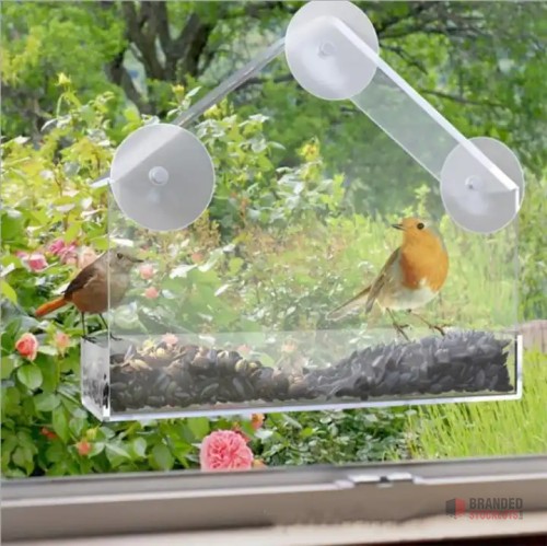 Acrylic Bird Feeders - Durable and Transparent - thumbnail image - Premier B2B Stocklot Marketplace