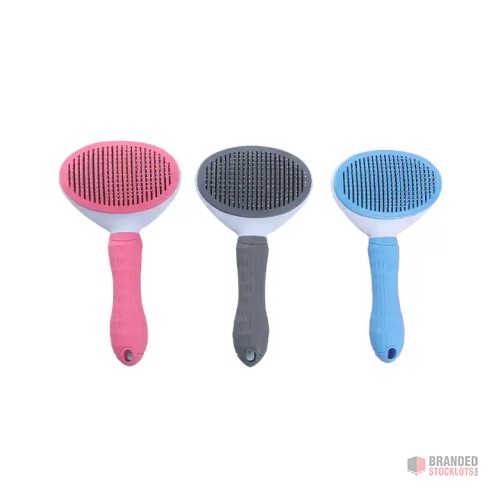 Self-Cleaning Pet Brushes for Dogs and Cats - Rich Brand - thumbnail image - Premier B2B Stocklot Marketplace