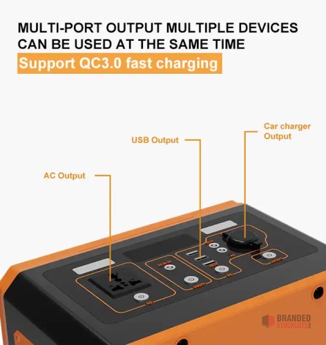 Compact 500W Portable Power Stations for Outdoor and Emergency Use - thumbnail image - Premier B2B Stocklot Marketplace