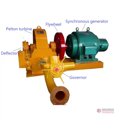 Efficient Micro Pelton Turbine for Hydroelectric Power - thumbnail image - Premier B2B Stocklot Marketplace