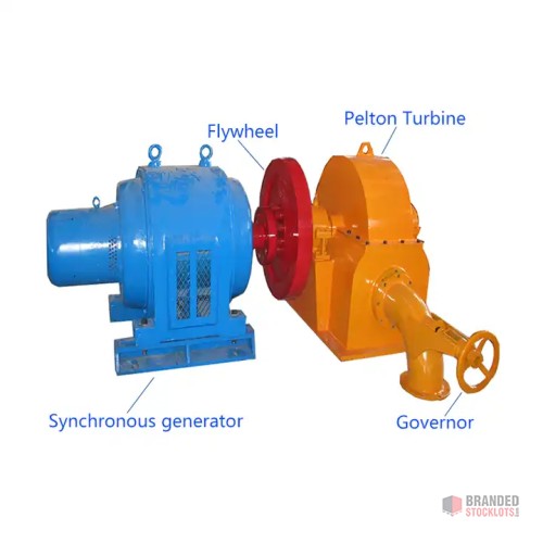 Efficient Micro Pelton Turbine for Hydroelectric Power - thumbnail image - Premier B2B Stocklot Marketplace