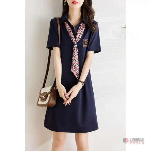 Bulk Supply of Women's V-Neck Long Summer Dresses - thumbnail image - Premier B2B Stocklot Marketplace