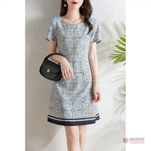 Bulk Supply of Women's V-Neck Long Summer Dresses - thumbnail image - Premier B2B Stocklot Marketplace