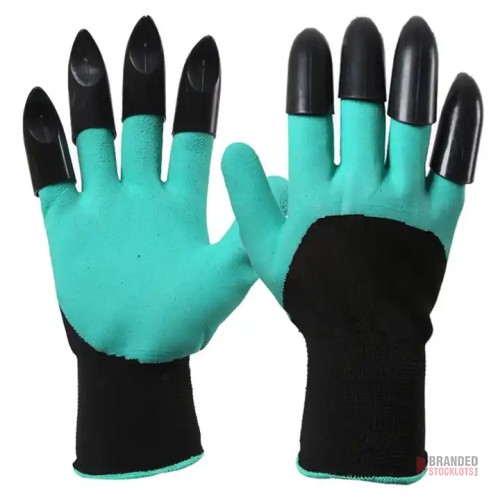 Versatile ABS Plastic Gardening Gloves with Digging Claws - Bulk Offer - thumbnail image - Premier B2B Stocklot Marketplace