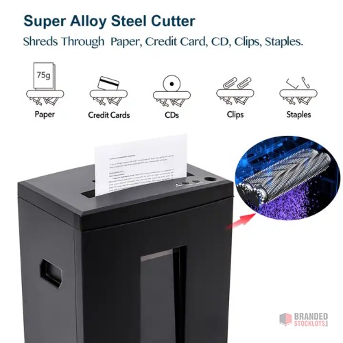 WOLVERINE SecureShred 18-Sheet Cross-Cut Heavy Duty Paper Shredder - thumbnail image - Premier B2B Stocklot Marketplace