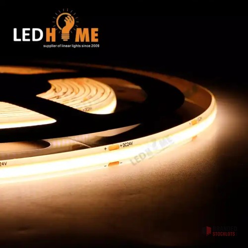 Warm White COB LED Strip Light - Perfect for Home and Bedroom Ambiance - thumbnail image - Premier B2B Stocklot Marketplace