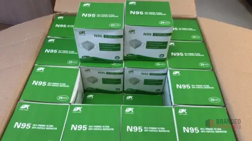 Immediate Availability: N95 Mouth Masks with SGS Report – Ready to Ship from Amsterdam - thumbnail image - Premier B2B Stocklot Marketplace