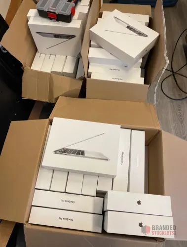 45 MacBooks with AppleCare - Refurbished/New - Premier B2B Stocklot Marketplace