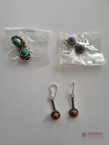 Exquisite Handmade Fashion Jewelry with Semi-Precious Stones - Mixed Metal Collection - thumbnail image - Premier B2B Stocklot Marketplace