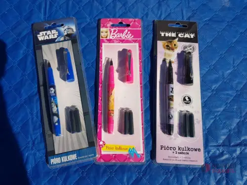 Assorted Licensed Ball Pen Collection – Barbie, Star Wars, Spiderman, Winx, and More - thumbnail image - Premier B2B Stocklot Marketplace