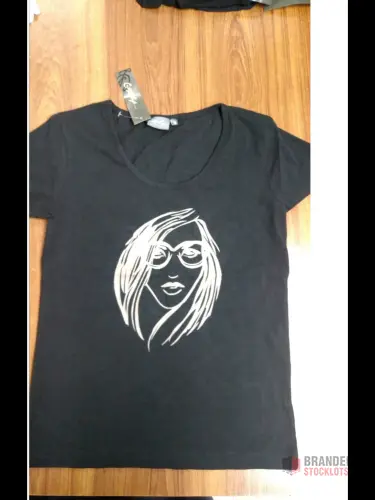 Bulk Purchase Opportunity: Ladies T-Shirts with Cotton-Lycra Blend - thumbnail image - Premier B2B Stocklot Marketplace