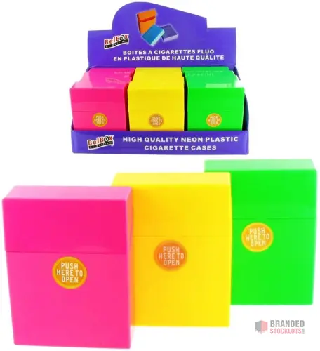 Assorted Push-Up Cigarette Boxes in Vibrant Colors - thumbnail image - Premier B2B Stocklot Marketplace