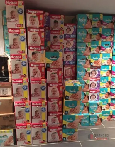 Comprehensive Range of Pampers Baby Dry Diapers - Size 1 - 120’s - thumbnail image - Premier B2B Stocklot Marketplace