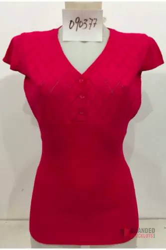 Elegant Red Shirt for Women - Inquire for More Details! - Premier B2B Stocklot Marketplace